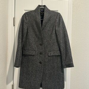 J.Crew Herringbone Wool Coat